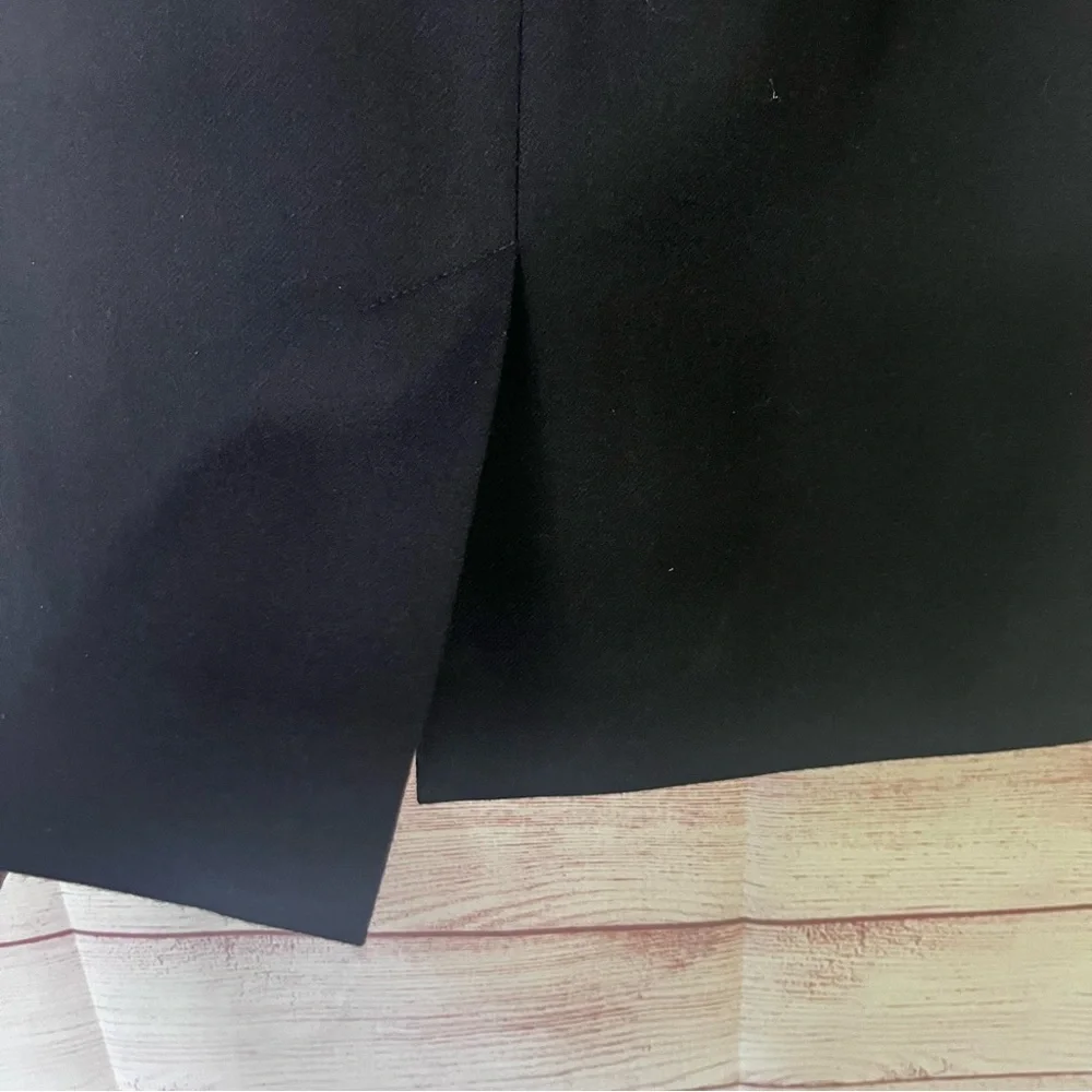 Pendleton Black 100% Virgin‎ Wool Pencil Skirt Size 6